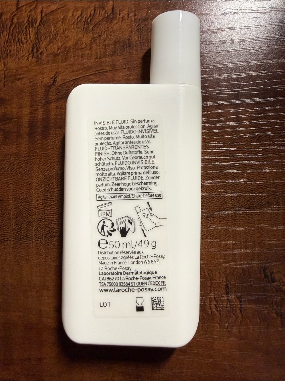La Roche-Posay Anthelios UVmune 400 SPF 50+ Invisible Fluid - 50 ml - Picture 3 of 4